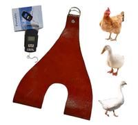 Chicken Holder Sling, Weighing Small Animals, Hen Lifting Sling, Weight Scale, Hangable Scale Poultry Care, Perfect for Hens and Chickens (Red, Blue)