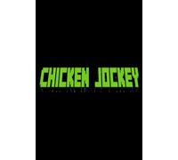 Chicken Jockey Green Lined Paper Notebook 120 Pages 6 x 9 Inches: Video Game Gifts for Gamers and PC Players