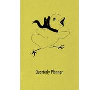 Chicken Little Quarterly Planner (Yellow)