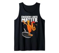 Chicken Lives Matter - Amante degli Animali Vegani Vegetariani Canotta