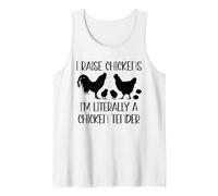 Chicken Mom I Raise Chickens I'm Litterally a Chicken Tender Canotta