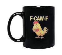 Chicken Mug | Animal Themed Mugs Set | Umorismo Novelty Chickens Mugg Drinking Coffee Cup for Tea Hot Cocoa Milk Juice Cold Drinks Family Friends Chik Lovers Kitchen Home Office