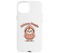 Chicken Nuggie Felpa con cappuccio Pulcino Custodia per iPhone 15 Plus