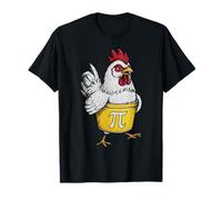 Chicken Pot Pi Day Matematica Insegnante Matematica Amante Maglietta