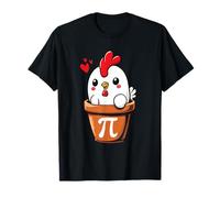 Chicken Pot Pie Funny School Math Puns Chicken Pot Pi Maglietta