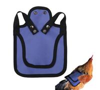 Chicken Saddle, Hen Wing Protector, 7.48x7.48 Inches Poultry Vest Jacket, Adjustable Strap Accessory for Hens Pet Chicken Care Protection and Injury Prevention During Mating Period