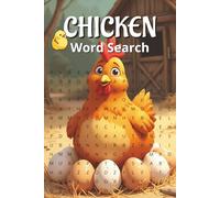 Chicken Word Search Puzzle Book: Fun Poultry Puzzles for Kids & Adults | 111 pages | 6x9 inches