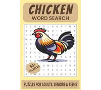 Chicken Word Search Puzzle Book: Word Searches with Easy to Read Print about Chicken, Chicken Breeds, Chicken Farming Adventure and More | 6x9 inches, ... Gift for Vacations, Holidays and Free Times.