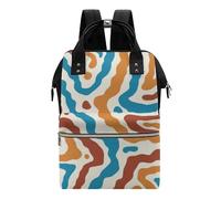 Chickwin Borsa Zaino Fasciatoio Neonato, Grande Capacità Zainetto Multifunzione di Viaggio Borsa per Pannolini, Maternità Baby Changing Bag Borsa Bebè per Mamma e Papà (modello semplice 5,28x40x18cm)