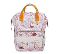 Chickwin Borsa Zaino Fasciatoio Neonato, Grande Capacità Zainetto Multifunzione di Viaggio Borsa per Pannolini, Maternità Baby Changing Bag Borsa Bebè per Mamma e Papà (stile D,40x30x20cm)