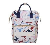 Chickwin Borsa Zaino Fasciatoio Neonato, Grande Capacità Zainetto Multifunzione di Viaggio Borsa per Pannolini, Maternità Baby Changing Bag Borsa Bebè per Mamma e Papà (stile E,40x30x20cm)