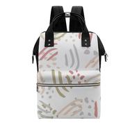 Chickwin Borsa Zaino Fasciatoio Neonato, Grande Capacità Zainetto Multifunzione di Viaggio Borsa per Pannolini, Maternità Baby Changing Bag Borsa Bebè per Mamma e Papà (modello semplice 3,28x40x18cm)