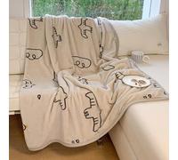 Chickwin Coperta Flanella, 7 TOG Coperta Plaid Calda Invernale Copriletto Microfibra Morbida Confortevole per Letto Divano, Singolo Matrimoniale Una Piazza e Mezza (Cartone animato,180x200cm)