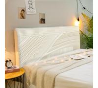 Chickwin Copertura per Testiera Letto Singolo Matrimoniale, Stile Wabi-Sabi Copritestata Universale Elastica all-Inclusive, Copertura per testiera per Camera da Letto Lavabile (180cm,Cammello 9)