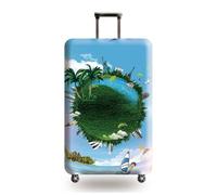 Chickwin Copri Valigia, Coprivaligia Grande, Coprivaligia Elastico, Bagaglio da Viaggio Copertura, per Business/Bagagli, 18-32 Pollici (Terra Verde,S)