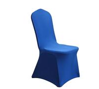 Chickwin Coprisedia per Matrimonio, Fodere Coprisedie Matrimoni in Spandex Elasticizzato Universale Lavabile Protezione per Sedie per Decorazione Feste Cerimonie (Blu reale,2 Pezzi)