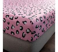 Chickwin Lenzuolo Matrimoniale con Angoli, Rosa Lenzuola una Piazza e Mezza 150 x 200 x 25cm Lenzuola Microfibra - Profondità 30cm Ideale per Letti Singoli o Matrimoniali