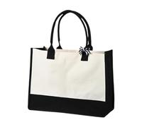 ChicLitonor Borsa Tote in Tela Multifunzionale E Riutilizzabile, Ideale Come Borsa per, Borsa Regalo, Borsa per Lavori Creativi O Borsa Da Viaggio, senza tasca interna