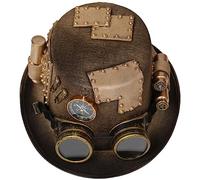 ChicLitonor Cappelli Steampunk da da Uomo, Stile Gotico, Decorativi, da Jazz, per Cosplay, Feste