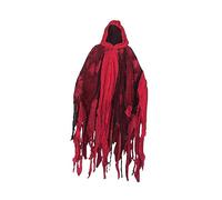 ChicLitonor con Cappuccio di Halloween, Set di Costumi da Mietitore di Halloween, Berretto con Cappuccio, Travestimento, Costume da Cosplay, Cosplay per, Rosso
