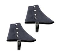 ChicLitonor Knight Spats da Uomo Copriscarpe Medievali Accessorio per Costume Steampunk da Cavaliere Lavabile E Regolabile in Tessuto Adatto per Feste Spettacoli, Grigio