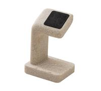 ChicLitonor Supporto per Orologi, in Resina, Supporto Portatile per, Pratico Supporto per Riporre E Conservare Orologi, Vetrina, Idea Regalo, Beige