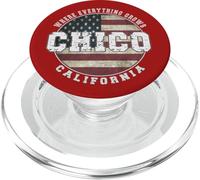 Chico California, Vintage bandiera americana PopSockets PopGrip per MagSafe