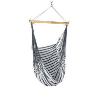 Chico Hammock Chair Weatherproof Synthetics Including Swivel, Carabiner And Chain 21 Beige-Grey