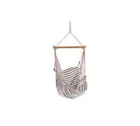 Chico - Poltrona sospesa in Materiale Sintetico, Colore: Beige/Marrone