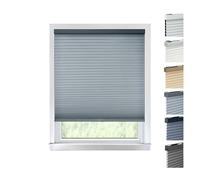 CHICOLOGY Cordless Cellular Shades Tenda per Finestra a cella Singola Privacy, Poliestere Metallo Plastica, Ciottolo mattutino, 71W x 213H cm