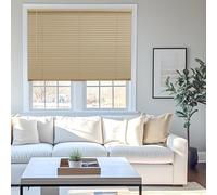 CHICOLOGY Mini Blinds for Windows, Horizontal Blinds, Cappuccino (Commercial Grade), 38" W x 60" H