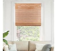 Chicology, Tende a pacchetto in bambù, tende filtranti per finestre preferite dai clienti, alta qualità, ideali per la casa, colore: marrone scoiattolo, 86,3 x 162,5 cm (larghezza x altezza)