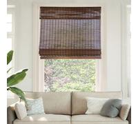 CHICOLOGY Tende a pacchetto in bambù - Tende filtranti per finestre preferite dai clienti, qualità premium, ideali per la casa, marrone bufalo, 78,9 cm di larghezza x 164 cm di altezza