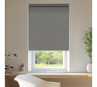 CHICOLOGY Tende a rullo per finestre di casa, trattamenti per finestre, persiane senza fili, per porte, grigio urbano (filtranti la luce), 86 cm di larghezza x 183 cm di altezza