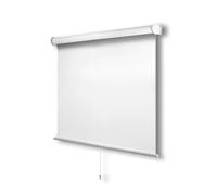 Chicology Trattamenti per finestre, tapparelle per Porte, paralumi filtranti della Luce, Hardware di Installazione in Acciaio Inossidabile Poliestere, Byssus Bianco, 36 "W X 72" H