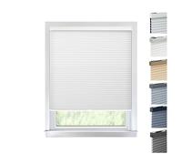 CHICOLOGY - Veneziane oscuranti per la privacy, senza fili, 58,4 x 122 cm (l x H), colore: Morning Mist