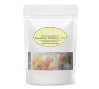 Chicory and Gardenia Herbal Tea, Dandelion Wolfberry Tea, Individually Packed 20 Bags, Caffeine-Free, Sugar-Free, Vegan Tea Bags with Herbal Ingredients (B,1 bag)