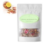 Chicory and Gardenia Herbal Tea, Dandelion Wolfberry Tea, Individually Packed 20 Bags, Caffeine-Free, Sugar-Free, Vegan Tea Bags with Herbal Ingredients (A,1 bag)