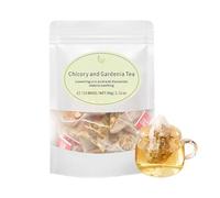 Chicory And Gardenia Tea Bags - 12 Count for Gentle Cleansing & Body Nourishment, Caffeine-Free Blend With Cassia Seed, Dandelion (1pcs)
