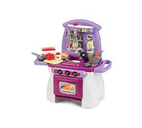 Chicos - Cucina giocattolo bambini | cucina con 17 accessori realistici | gioco di ruolo educativo | cucina da tavolo compatta e completa | Consigliato A Partire da 18 Mesi (84018)