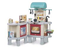 Chicos - Cucina Giocattolo con Luci LED e Suoni | Cucina per Bambini Deli Kitchen Plus Forno e Barbecue 2 in 1 | 31 Accessori Termocromatici | Consigliatto A Partire da 3 Anni (85114)