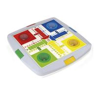Chicos - Gioco da Tavolo Deluxe 2 in 1 | Parchís e Gioco dell'Oca Automatico per Bambini | Doppio Gioco Classico da Tavolo Bambini | 2 a 4 Giocatori | Consigliato dai 3 4 5 6 7 Anni (64104)