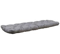 Chicreat Cuscino da panchina, grigio chiaro, 150 x 50 x 8 cm