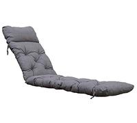Chicreat Cuscino per lettino, grigio chiaro, 195 x 49 cm