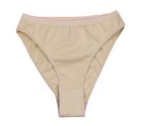 CHICTRY Muntade da Danza Classica Bambina Ragazze Slip da Balletto in Cotone Vita Alta Culotte Perizoma Invisibile Biancheria Intima Panty Briefs per Ginnastica Ballo Elastico Nudo 5-6 Anni