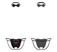 CHICTRY String Uomo Jockstrap Uomo Boxer String Nudo C Micro Thong Thong Maschile Pantaloncini Trasparenti Regalo Per Coppie Fidanzati Bagno Tipo D L
