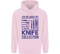 Chiedi Del Mio Collezione Di Coltelli Divertente Chef Uomo Felpa