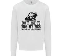 Chiedi Di Guidare La Mia Felpa Biker Uomo
