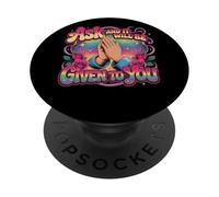 Chiedi e ti sarà dato la preghiera PopSockets PopGrip Adesivo