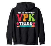 Chiedimi del Mio Insegnante Orgoglioso della tribù VPK Felpa con Cappuccio